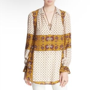 FREE PEOPLE changing times floral print blouse 👚